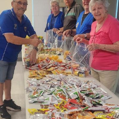 Capalaba Lions Food Bags For The Homeless Project
